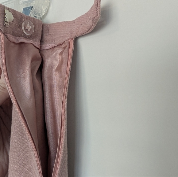 Pendleton Womens Pencil Skirt Pink Sz 12 Petite 100% Wool Office Career Classic - Picture 3 of 9